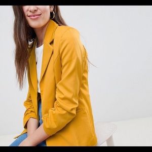 Jules & Leopold Mustard Colored Blazer in XL/TG